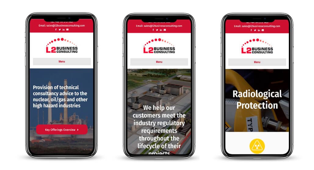 Oil and Gas Website Design