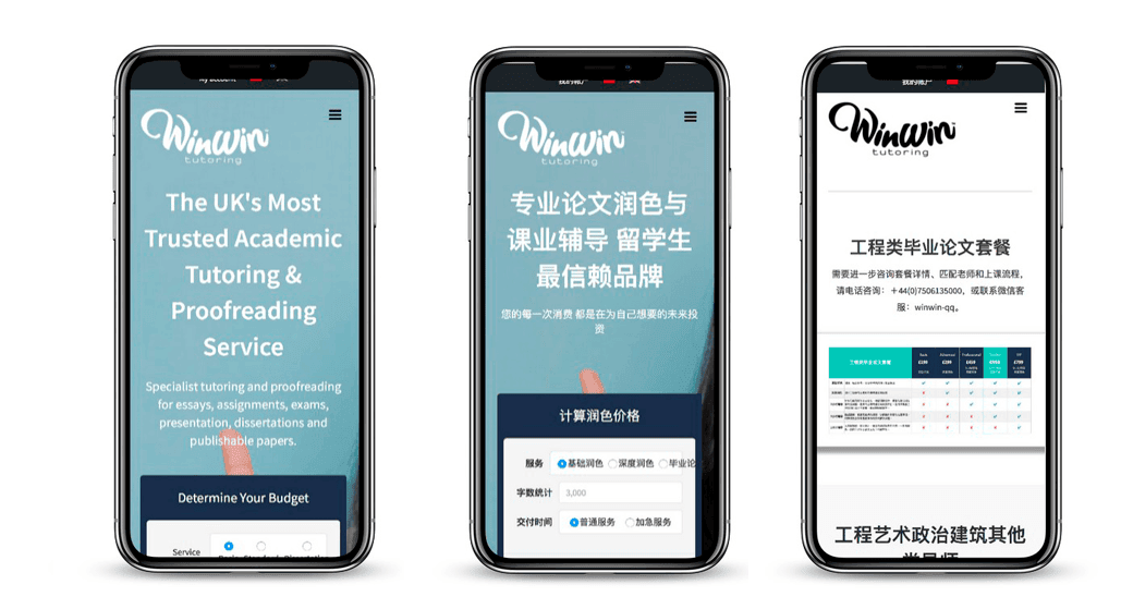 Academic Website Design
