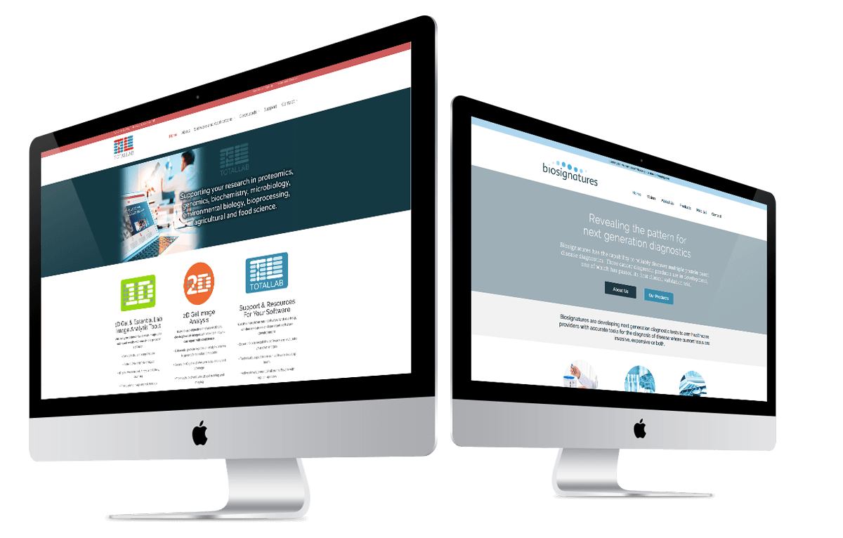 biotech web design