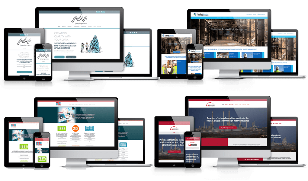 best life science website designs