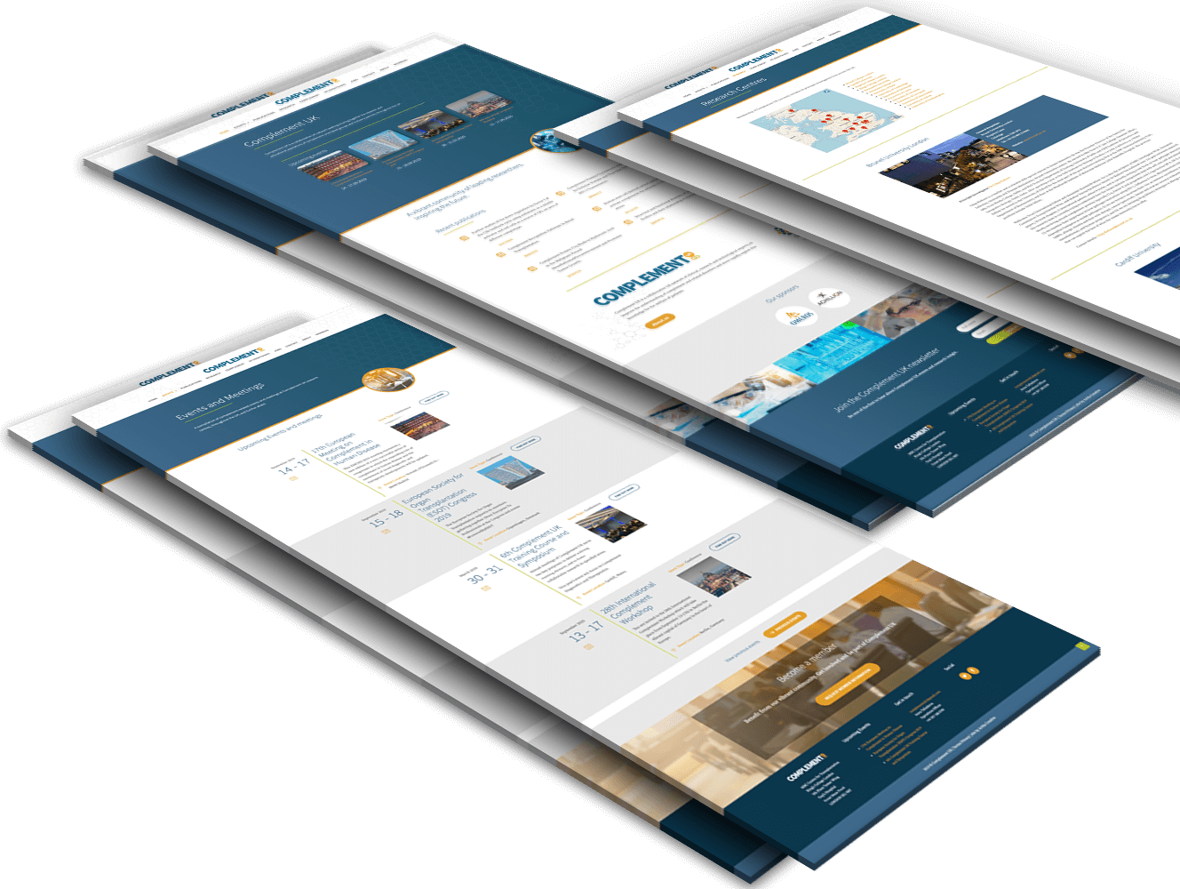 Life Science Academic Research Web Design