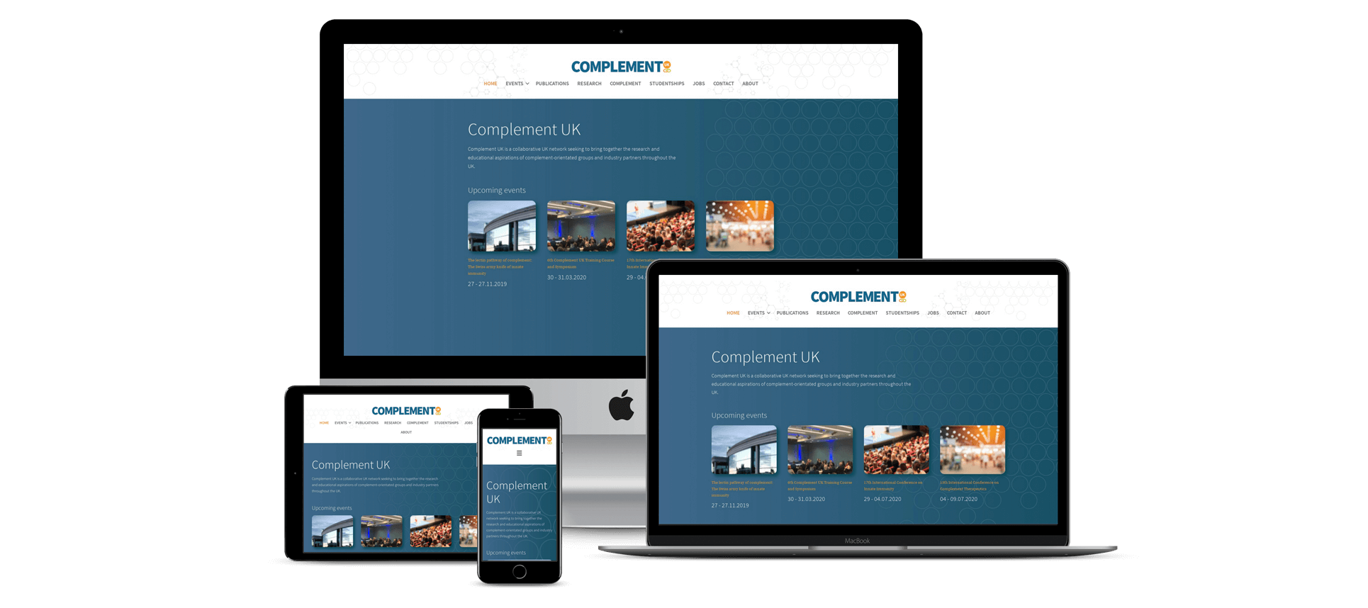 Life Science Academic Research Web Design