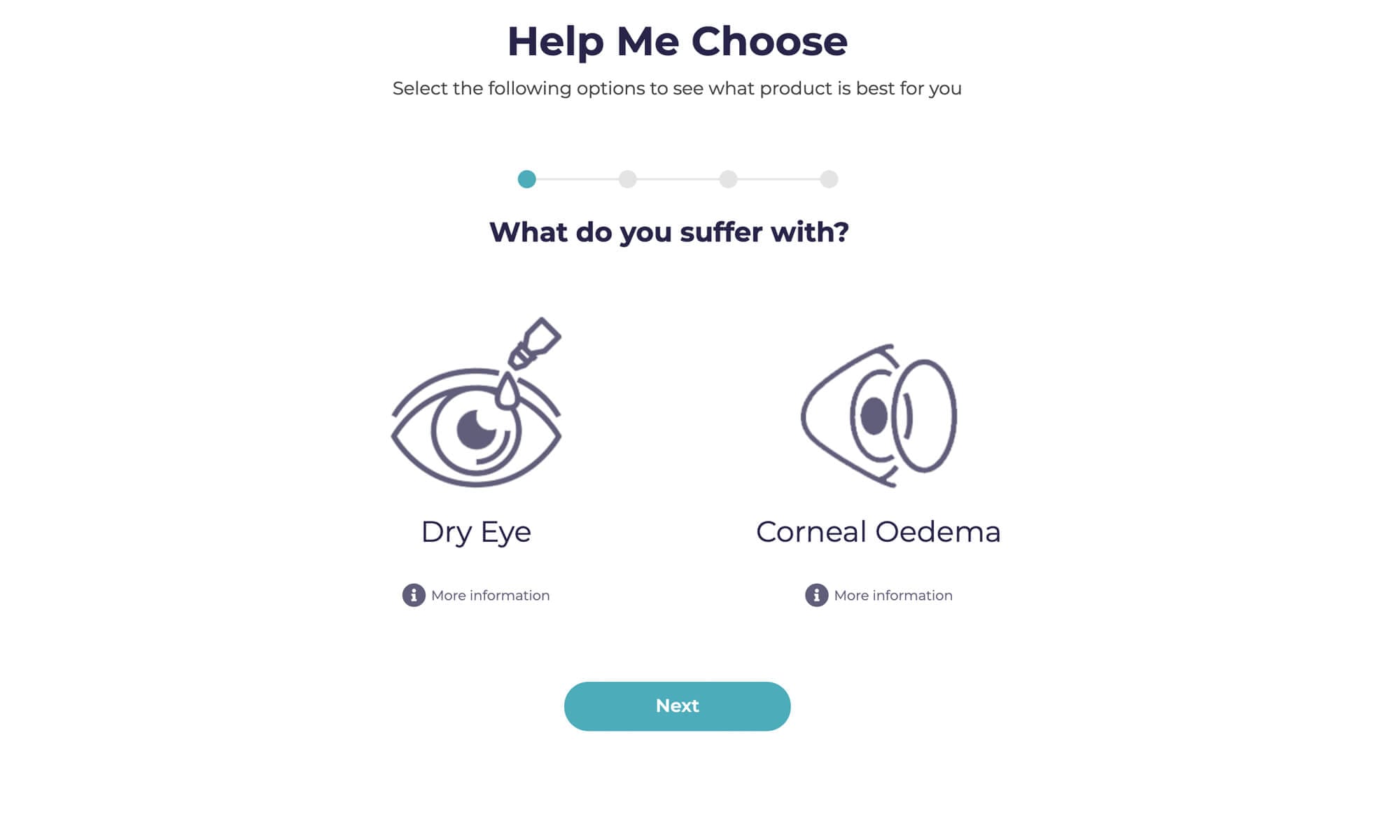 PF Drops help me choose 4 step process 1